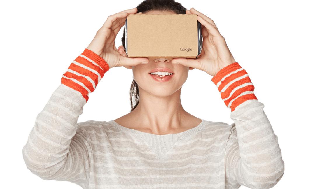 Google Cardboard VR User png transparent