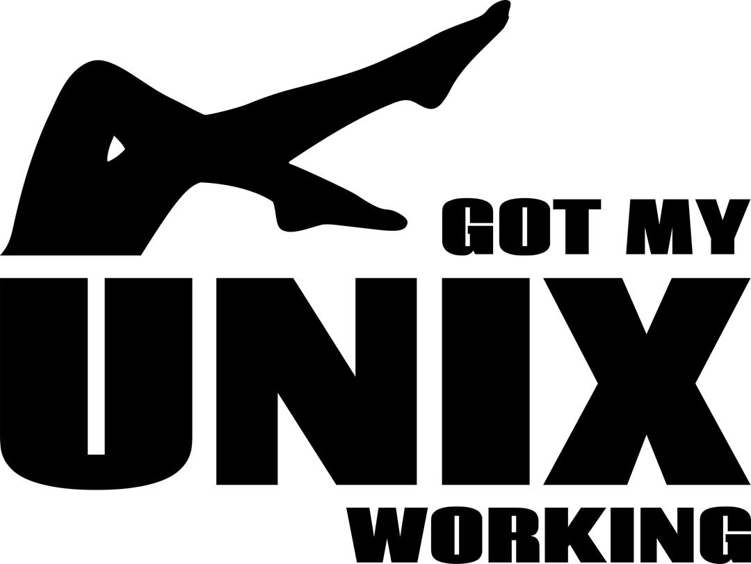 Got my UNIX working png transparent