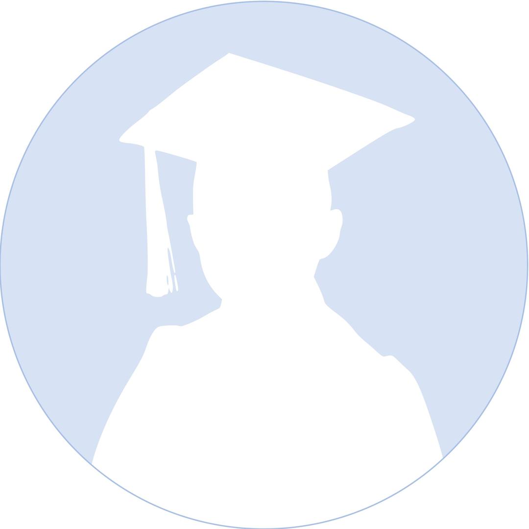 Graduation Boy Profile Circle Silhouette png transparent
