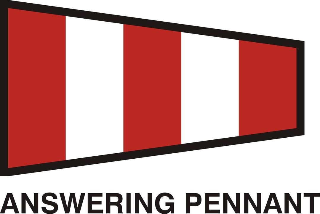 Gran Pavese flags, Answering Pennant flag png transparent