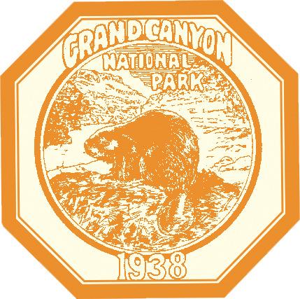Grand Canyon National Park Vintage png transparent