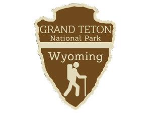 Grand Teton National Park Trail Logo png transparent