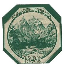 Grand Teton National Park Vintage png transparent