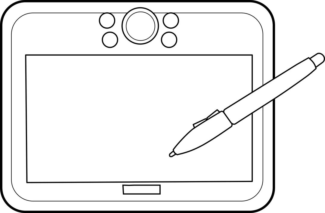 Graphic Tablet  png transparent
