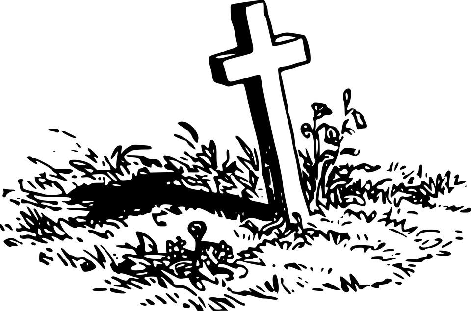 Grave With A Cross png transparent