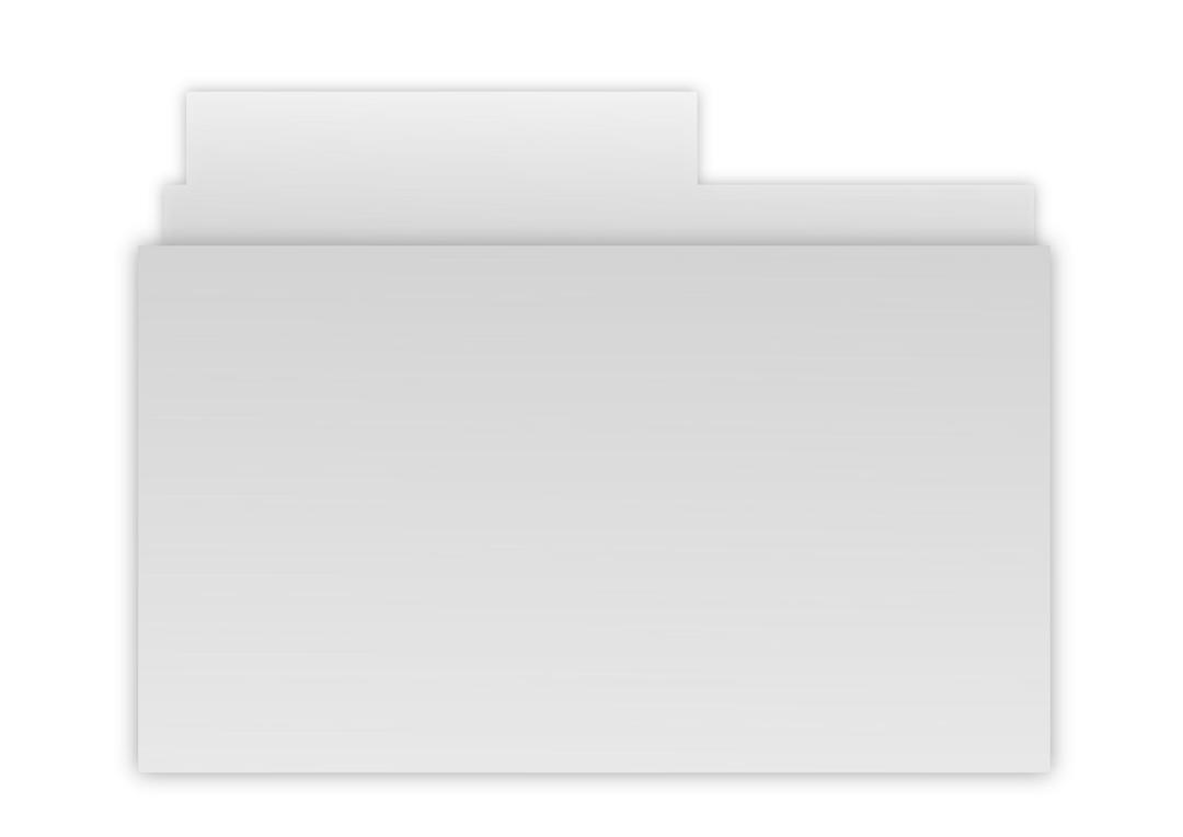 gray folder png transparent