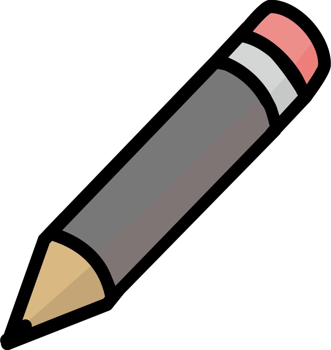 Gray Pencil Icon png transparent