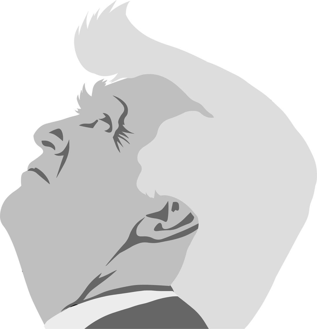 Grayscale Trump Profile png transparent