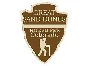 Great Sand Dunes National Park Trail Logo png transparent