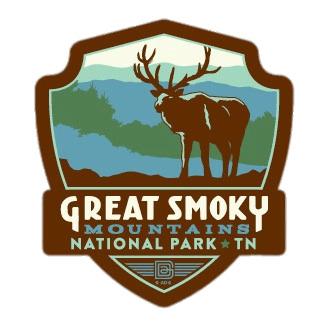 Great Smokey Mountains Emblem png transparent