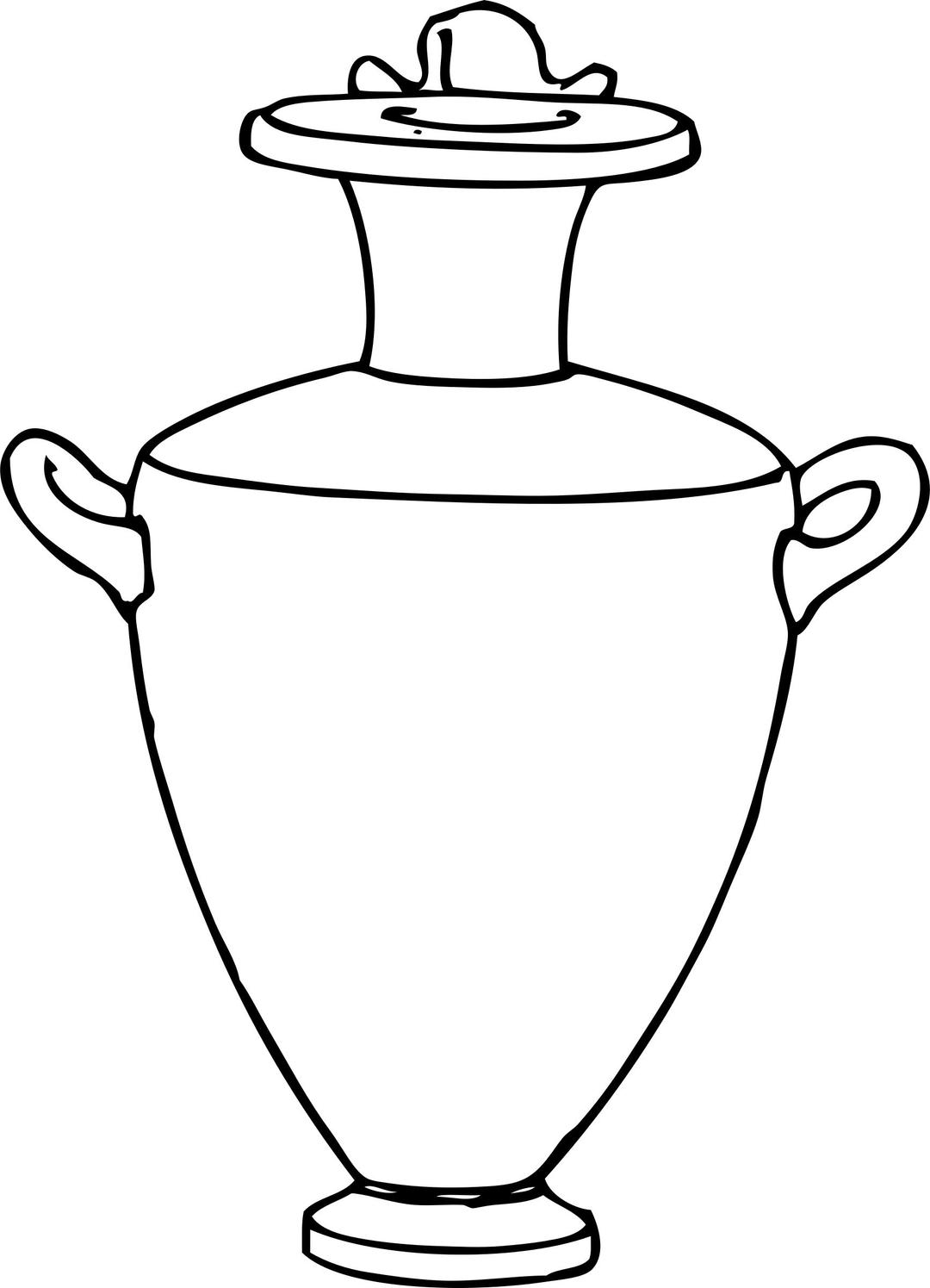 Greek amphora 4 png transparent