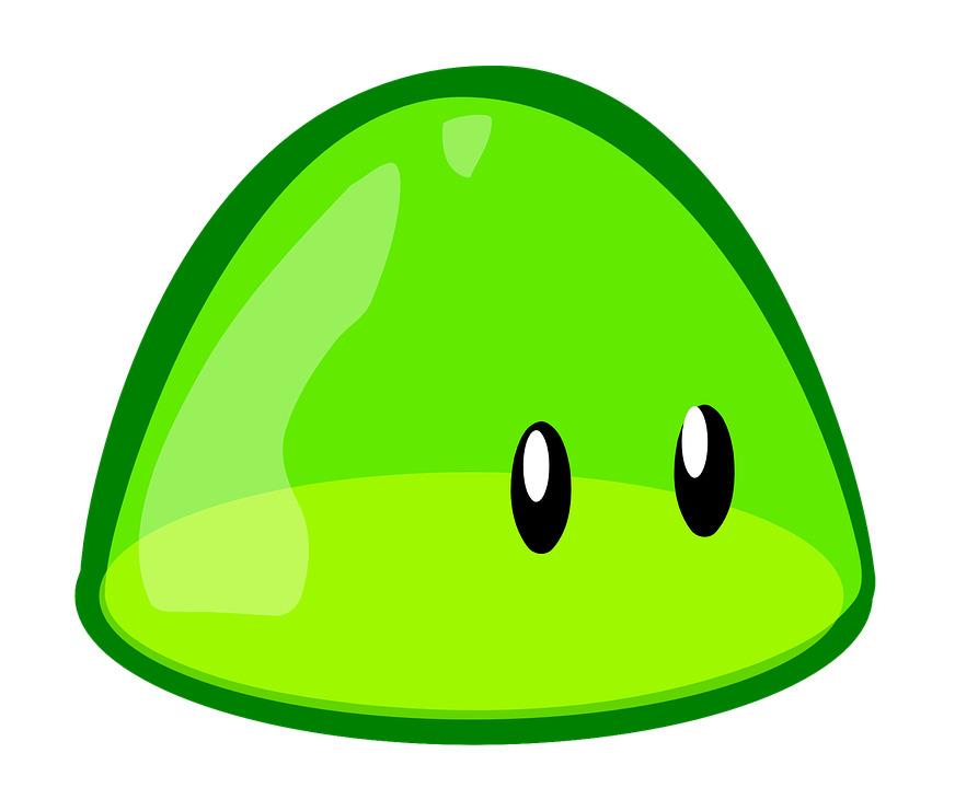 Green Blob png transparent
