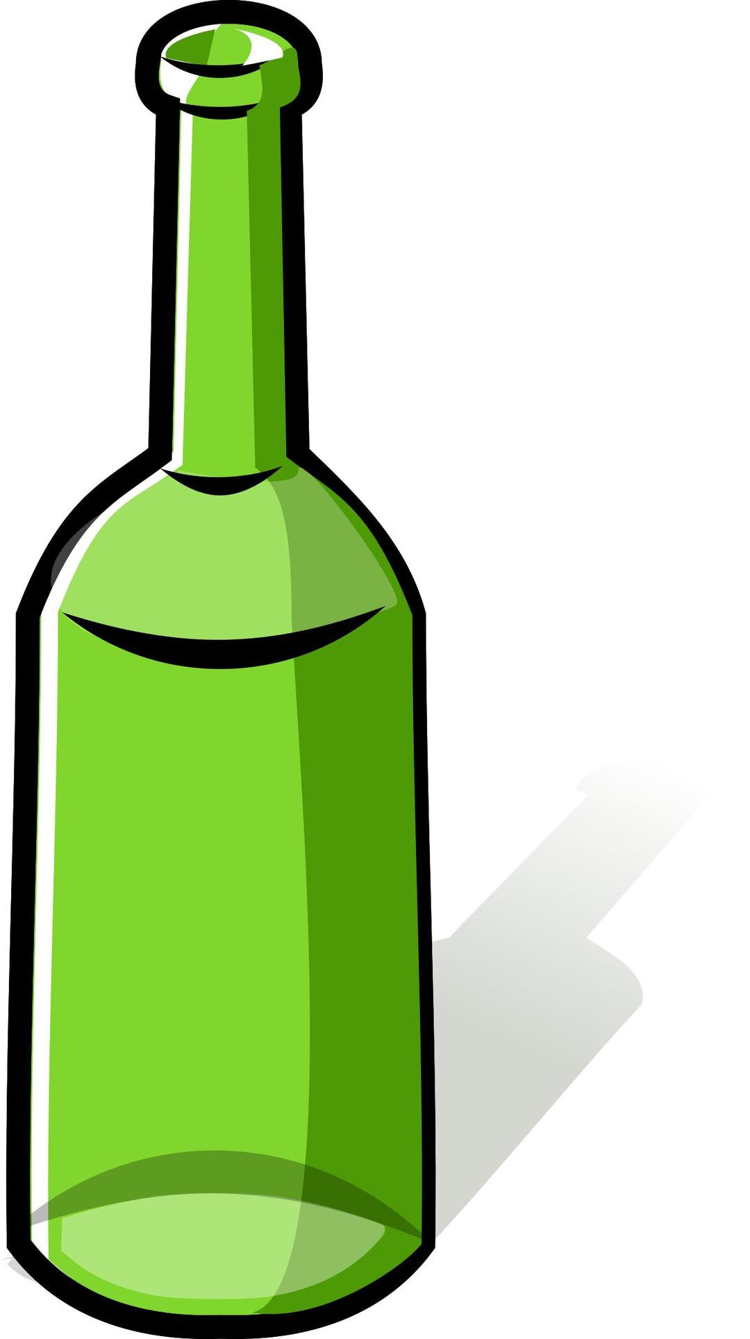 green bottle png transparent