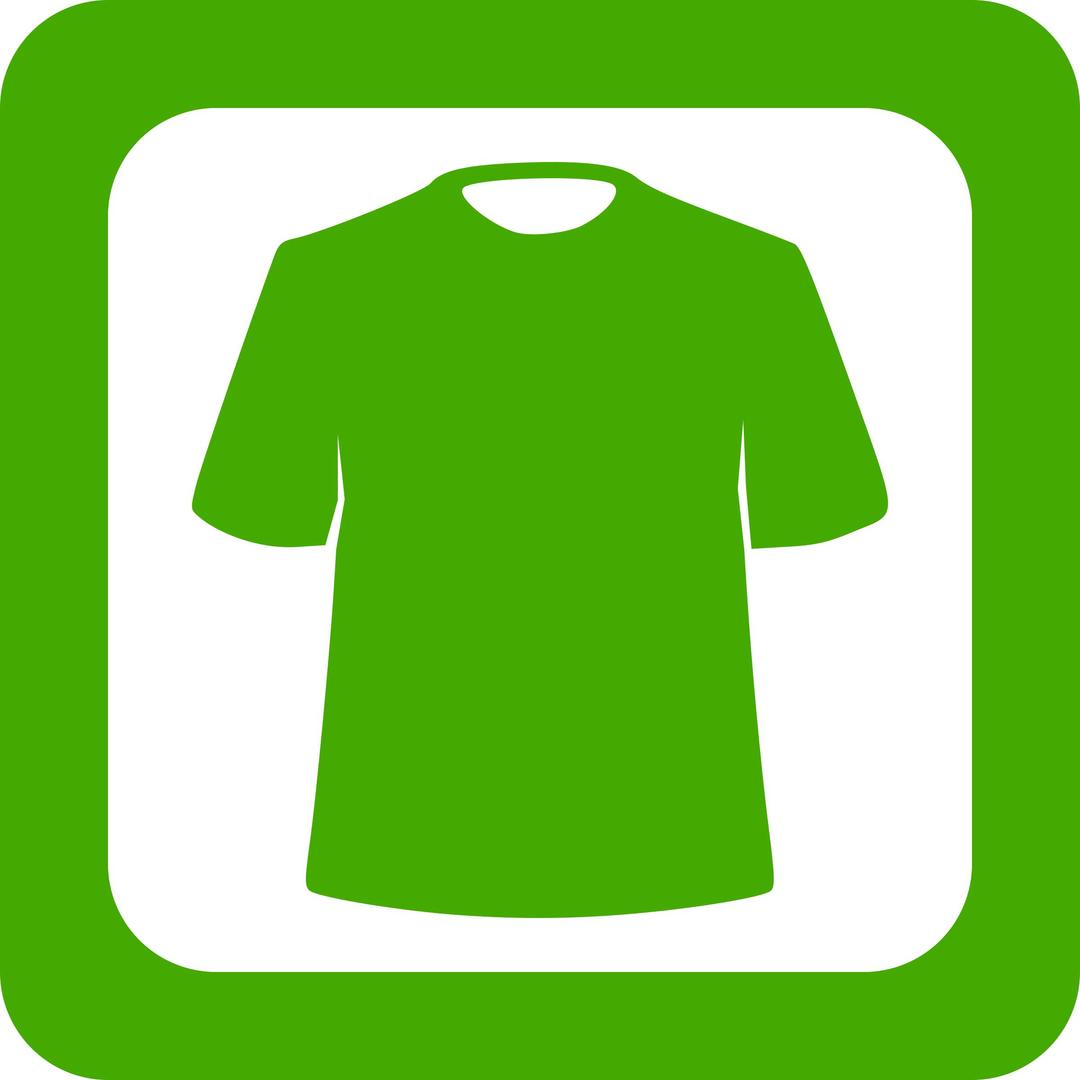 Green Clothing Icon png transparent