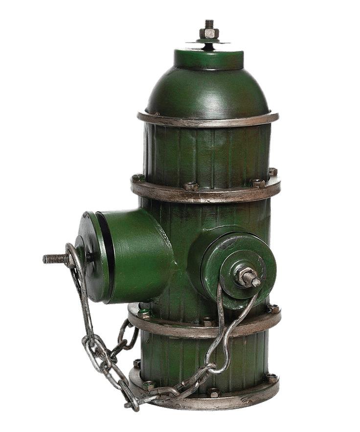 Green Decorative Fire Hydrant png transparent