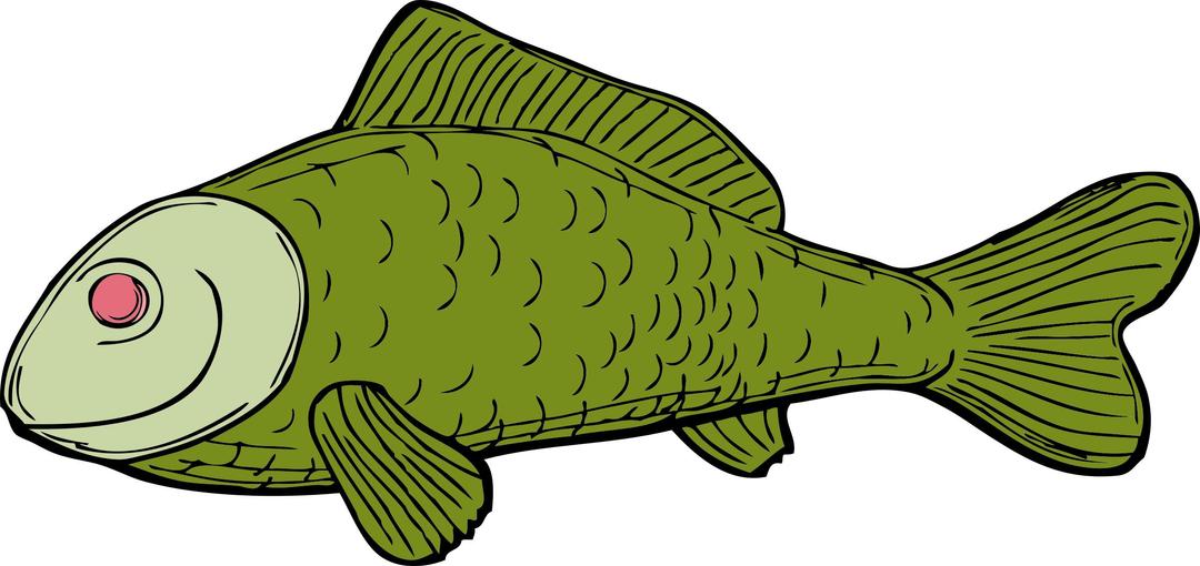 green fish png transparent