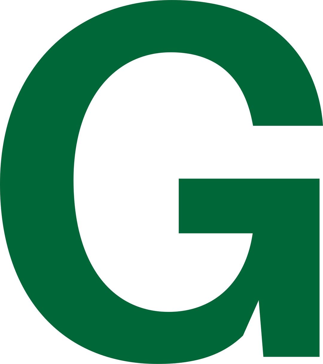 Green Letter G png transparent