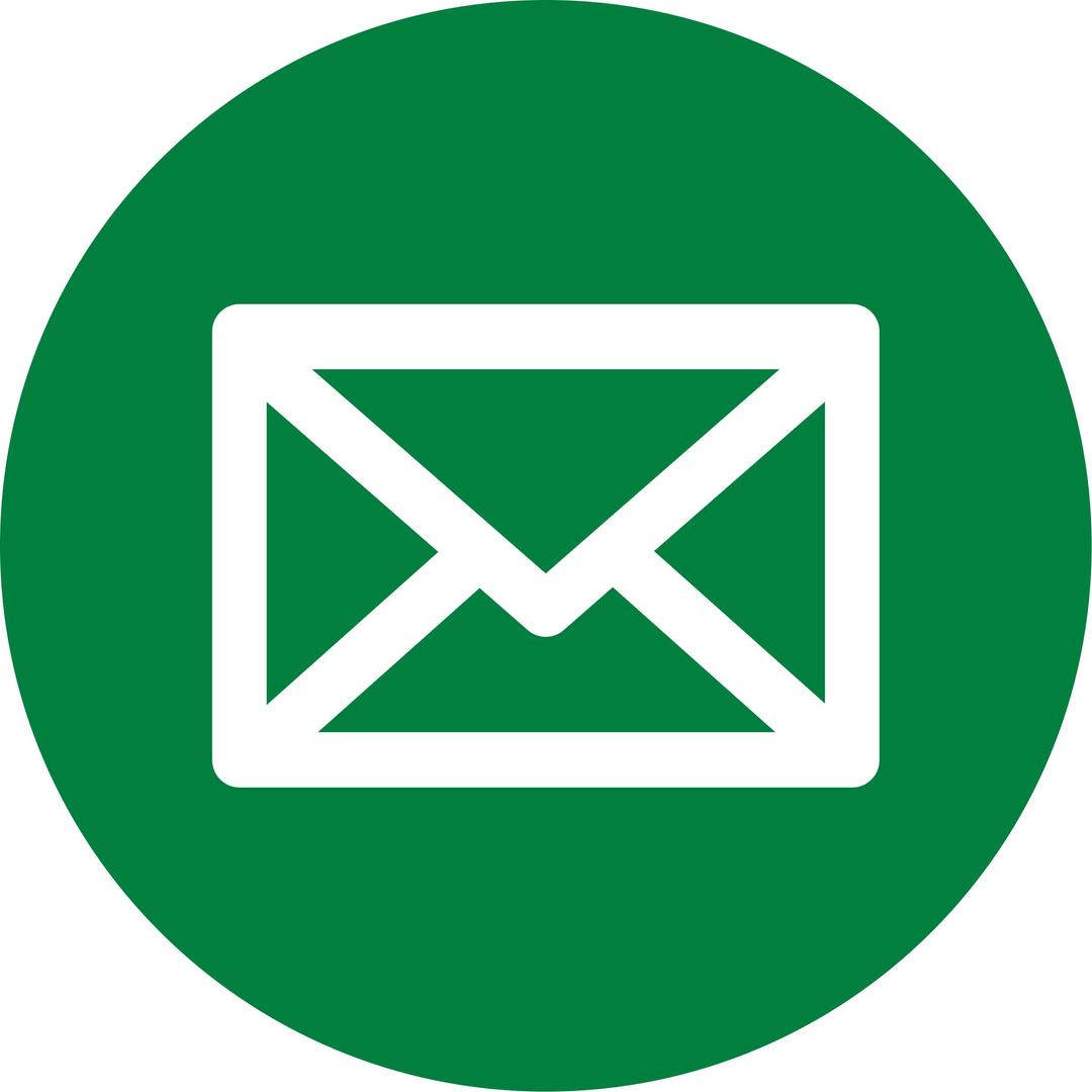 Green Mail Icon png transparent