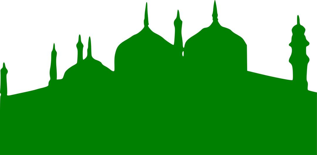 Green Mosque png transparent