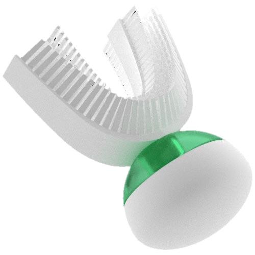Green Mouthpiece Toothbrush png transparent