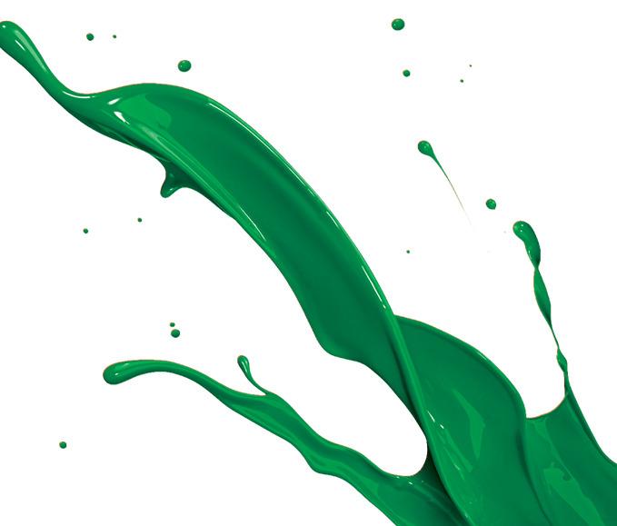 Green Paint Splatter png transparent