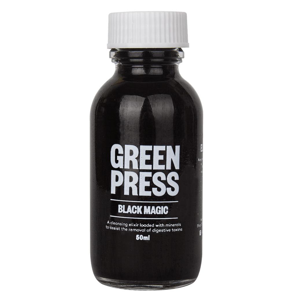 Green Press Black Magic Activated Charcoal png transparent