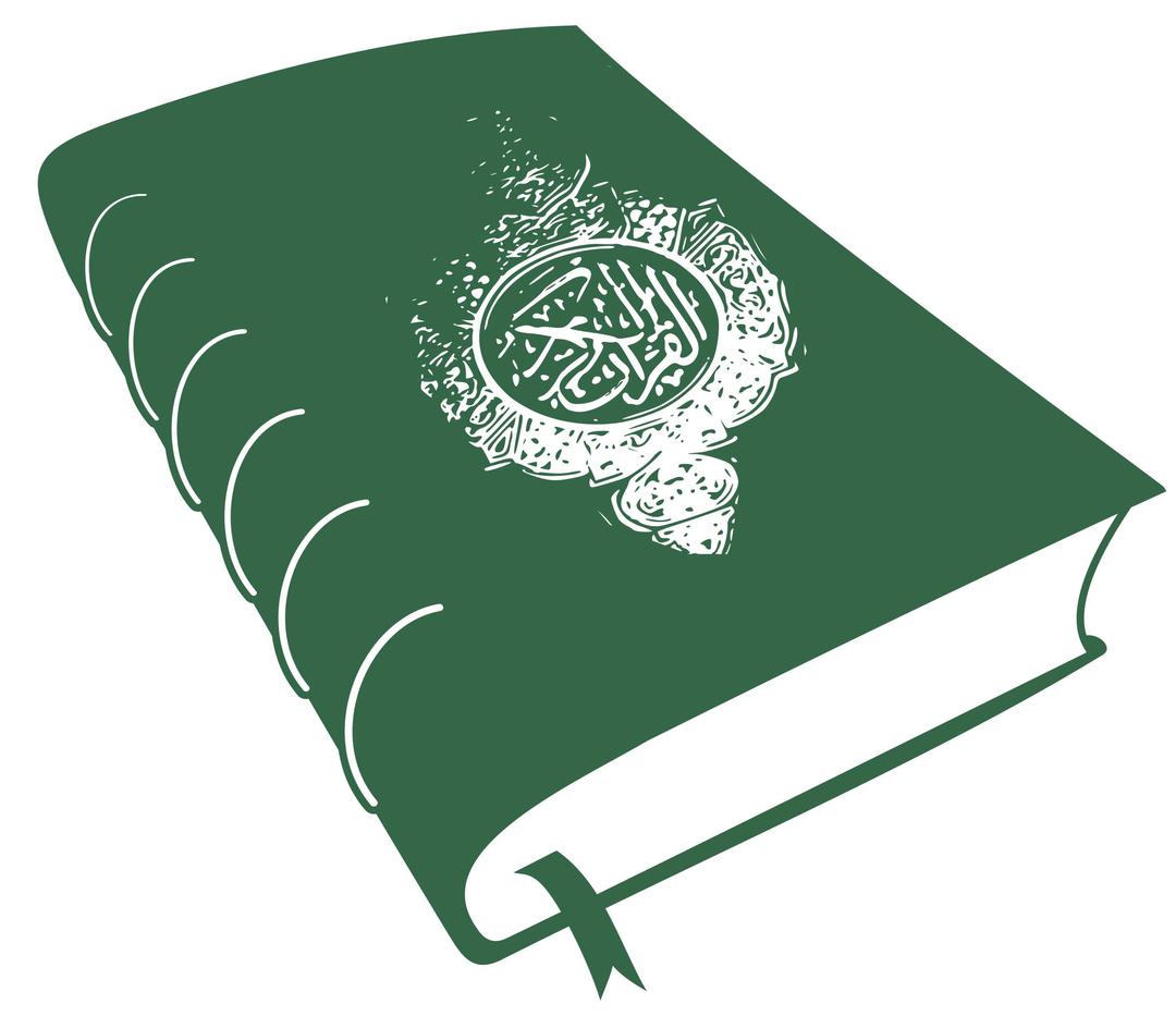 Green Qur'an png transparent