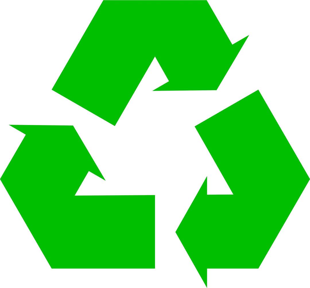 Green Recycle png transparent