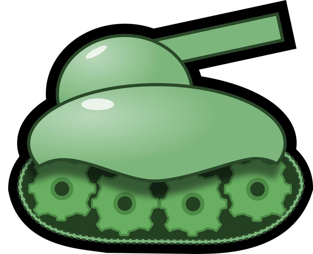 Green Tank png transparent