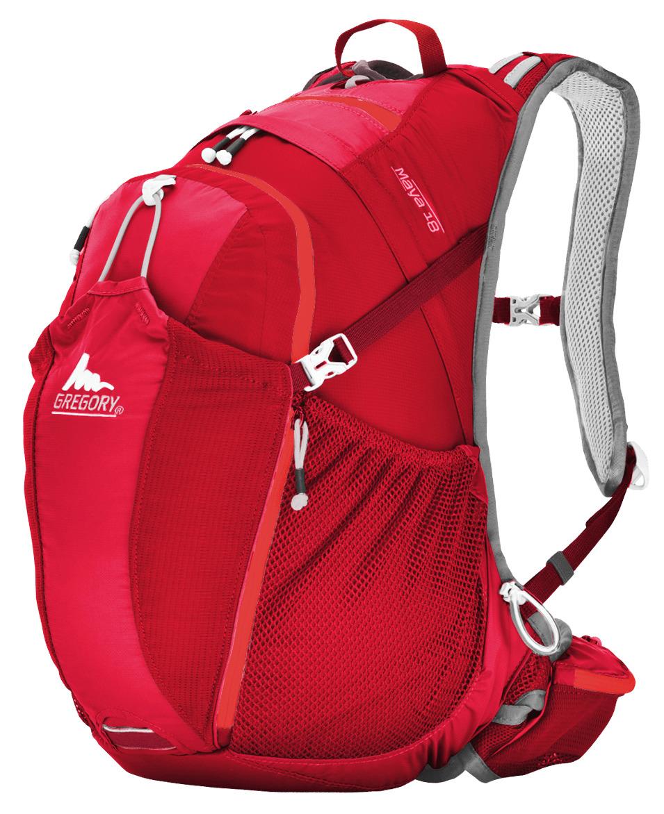 Gregory Red Backpack png transparent