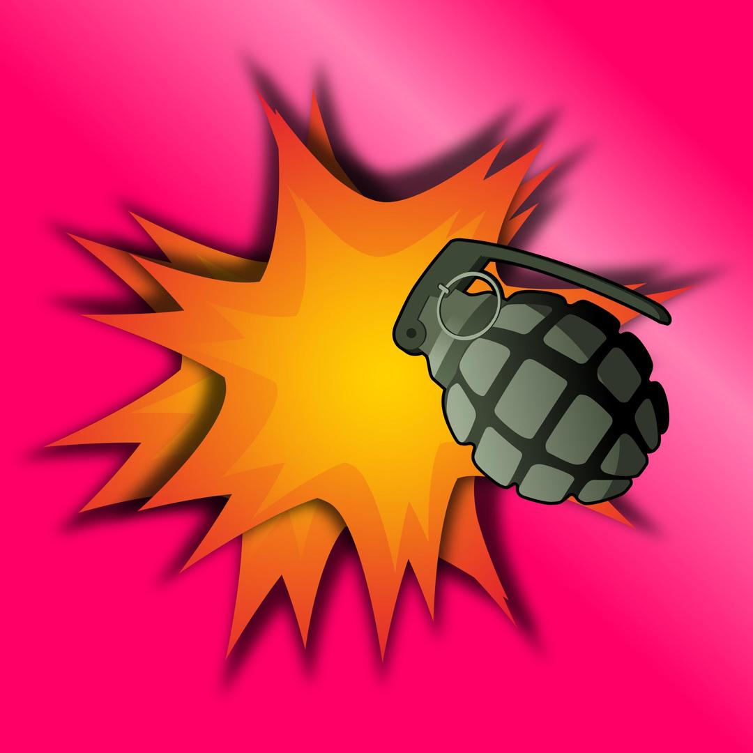 Grenade Explosion png transparent