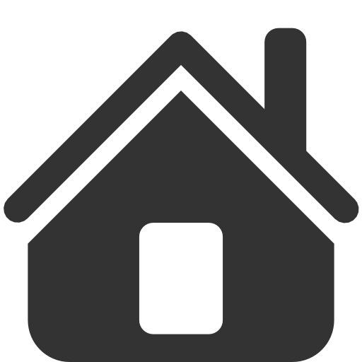 Grey Home Icon png transparent