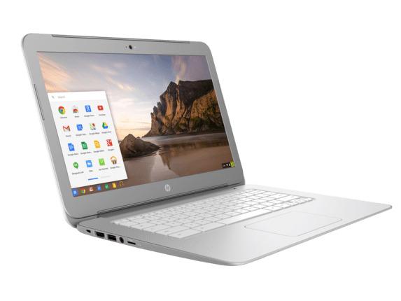 Grey HP Chromebook Laptop png transparent