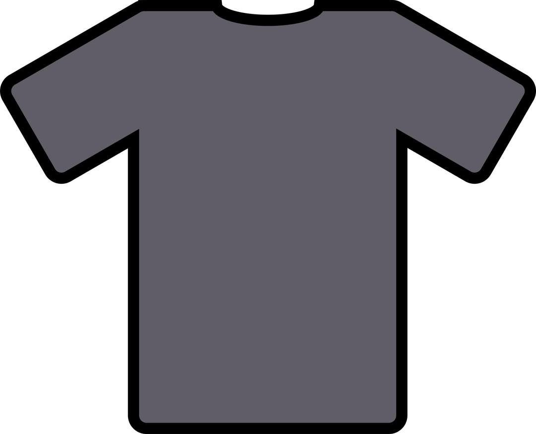 grey t-shirt png transparent
