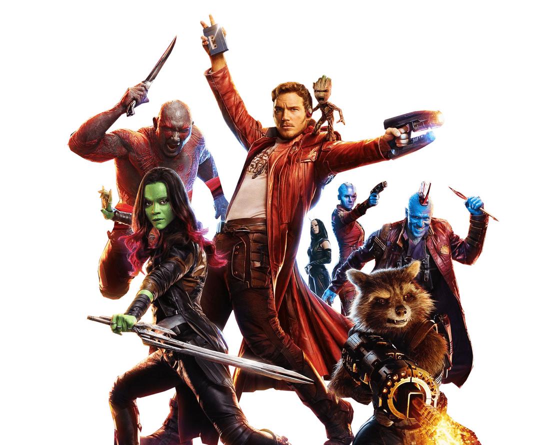 Guardians Of the Galaxy Group Image png transparent