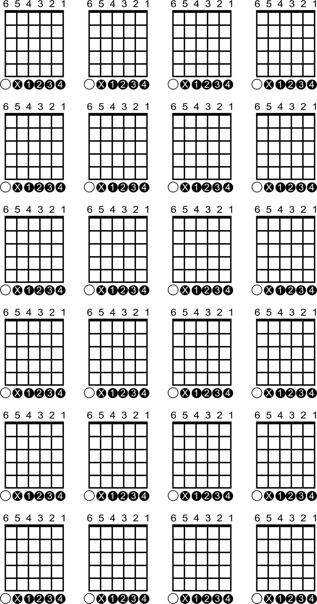 guitar chord sheet png transparent