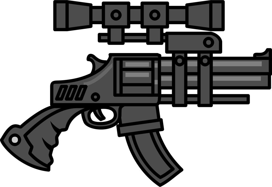 Gun 16 png transparent