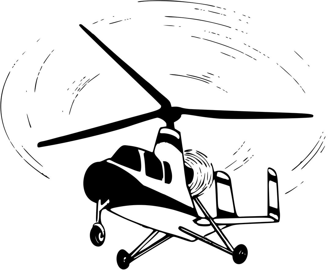 Gyrocopter png transparent