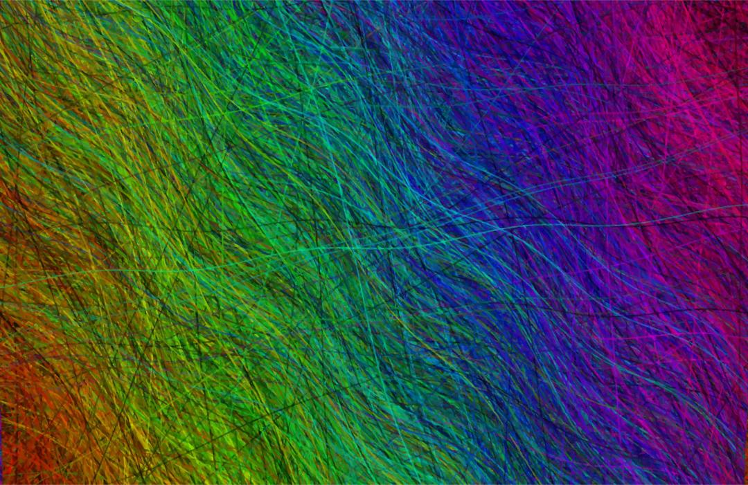 Hairy rainbow pattern png transparent