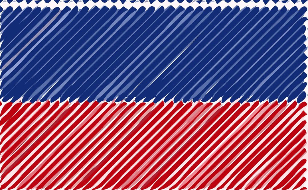 Haiti flag linear png transparent