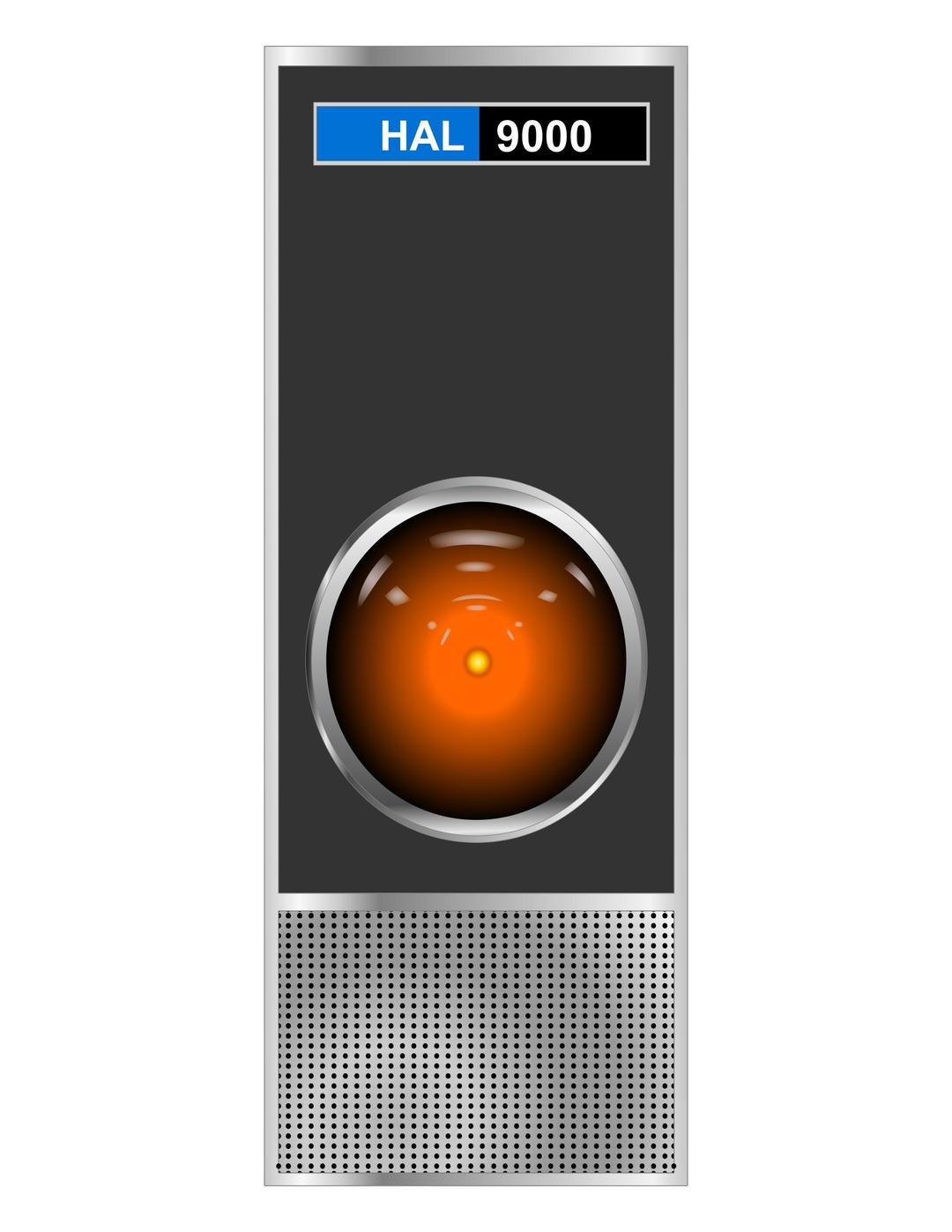 HAL 9000 png transparent