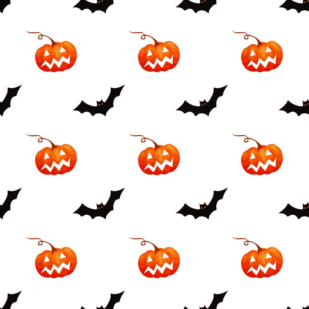 Halloween 02-seamless pattern png transparent