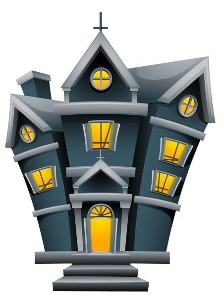 Halloween House Clipart png transparent