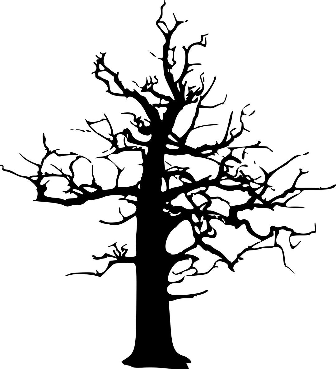 Halloween Large Dead Tree png transparent
