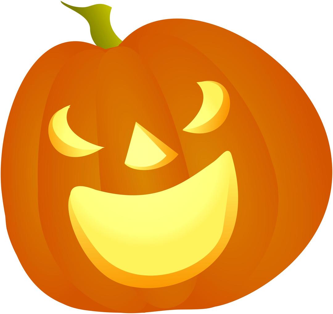 Halloween Pumpkin Smile png transparent