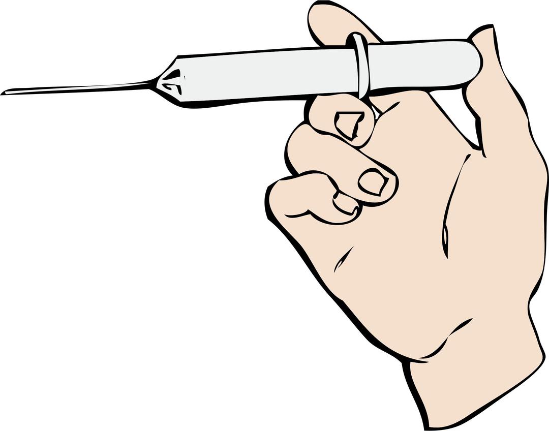 hand and syringe png transparent