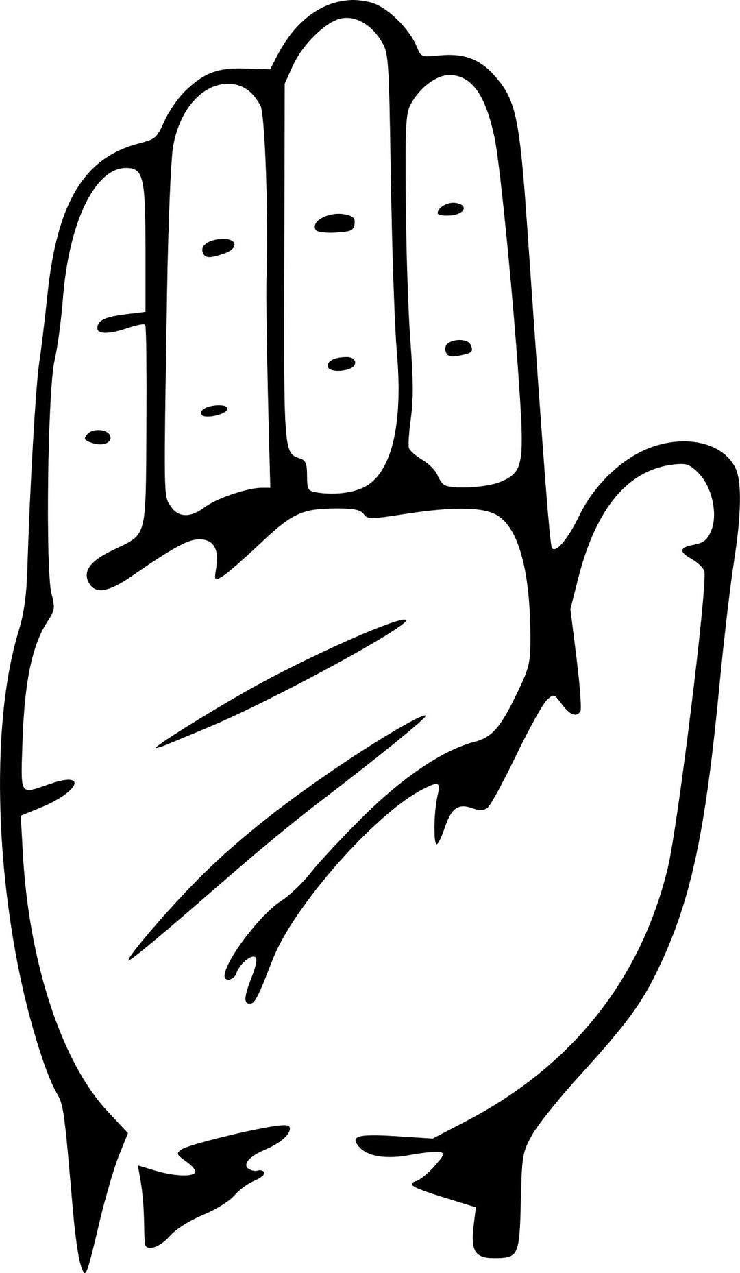 Hand Congress symbol png transparent