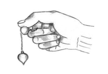 Hand Holding Pendulum Black and White Drawing png transparent