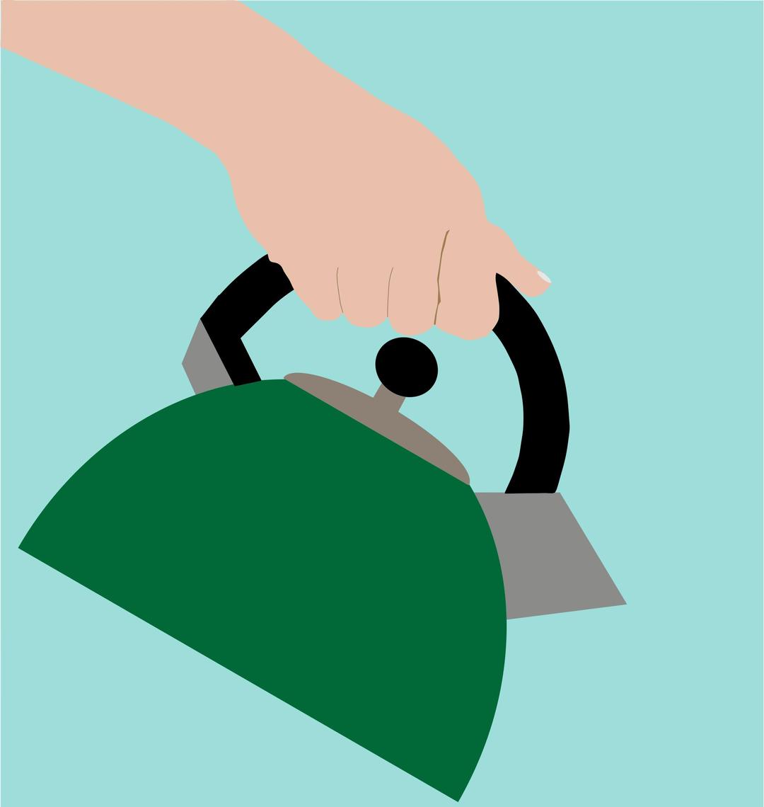 Hand Pouring Kettle png transparent