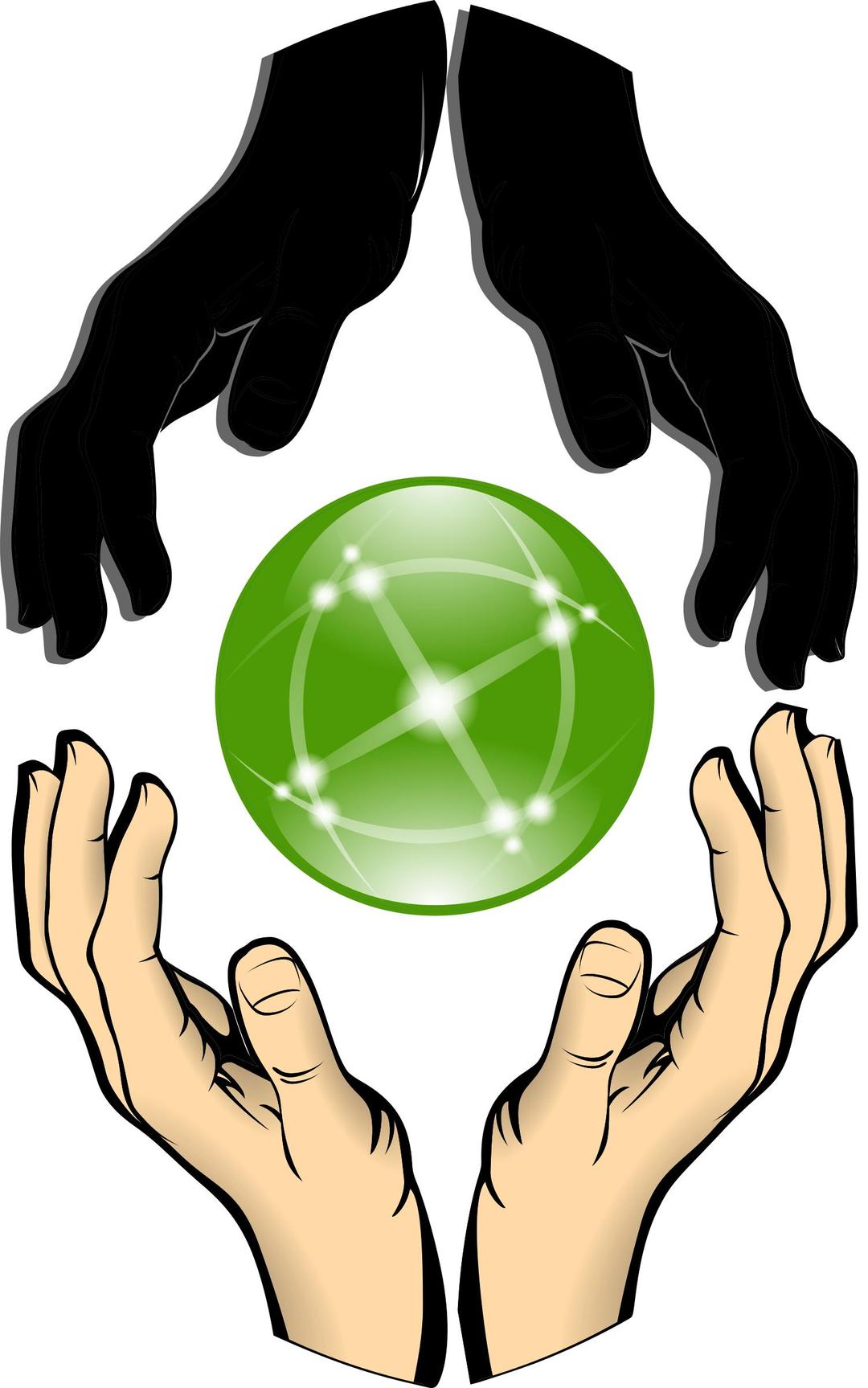 hands forming unity png transparent